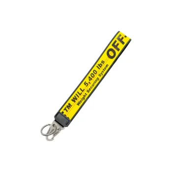 OFF-WHITE Keychains Men's Yellow