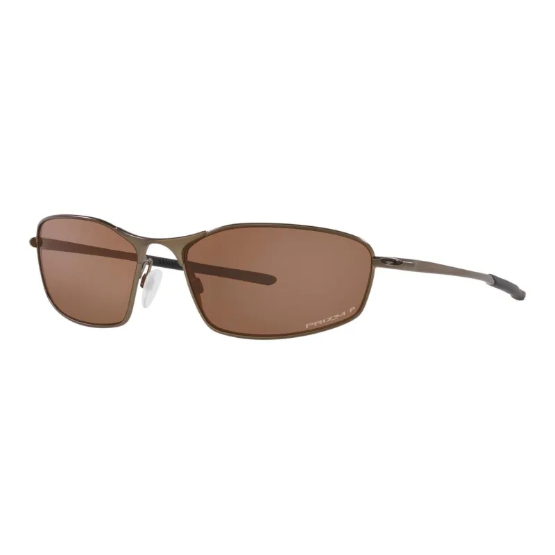 Oakley Metal Irregular Shape Sunglasses Men's Brown-0