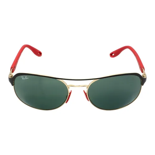 RayBan Square Sunglasses Unisex Red
