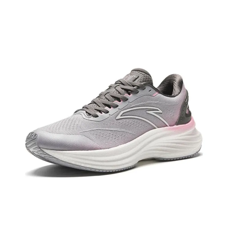 Anta Changan CS5 Generation Low Top Running Shoes Women's Gray Pink-1