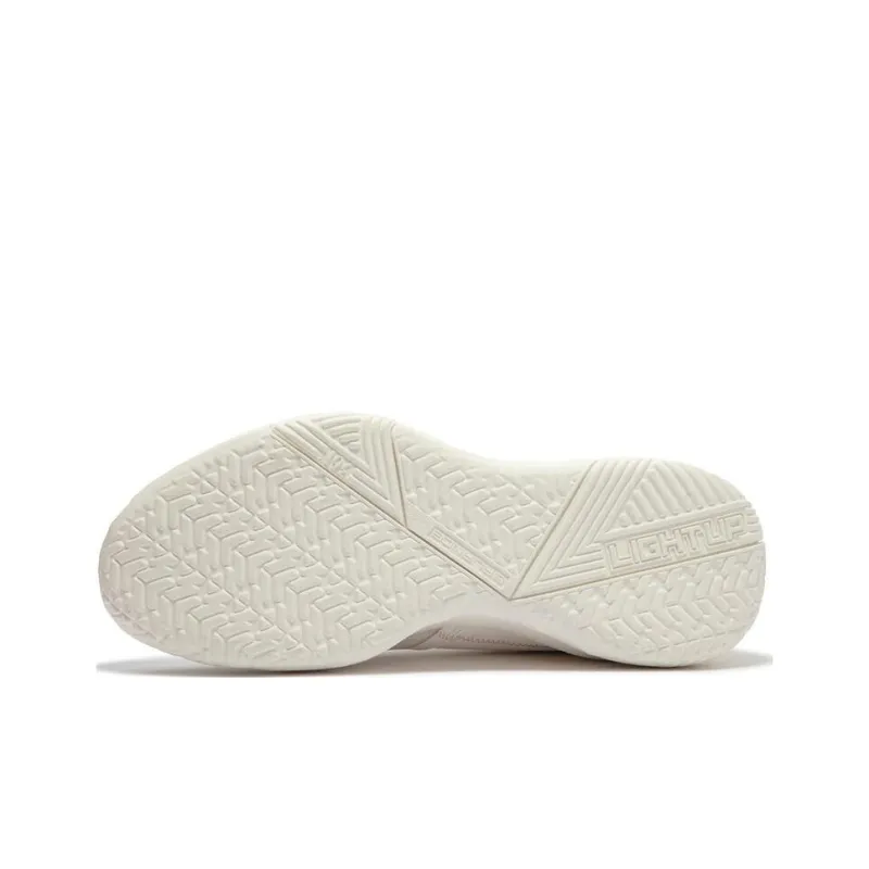 361° Burning Battle 3.0 Basketball Shoes Men Low Top Ecru-5