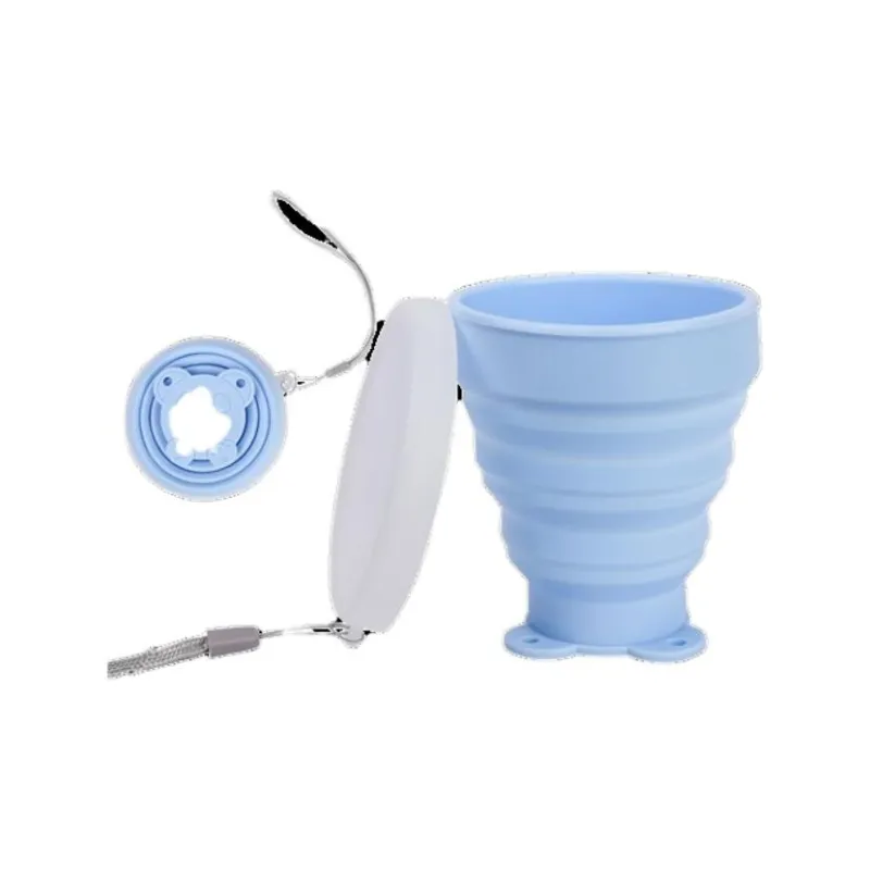 TOUGHMAN Outdoor Water Equipment Water Container 200ml Travel Camping Travel Silicone PP-3