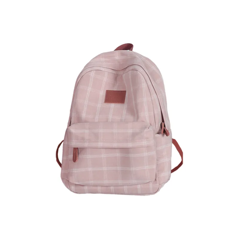 UNITE STAR Nylon Backpack Regular Women's Black/Grey/Pink/Khaki/Water Blue-9