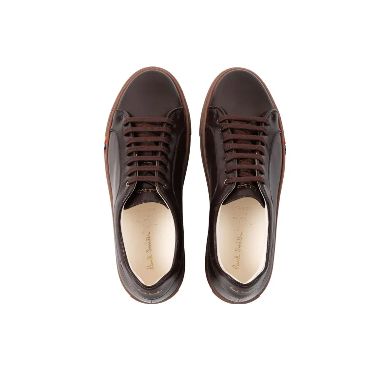 Paul Smith Basso Low-Top Skateboard Shoes Men's Brown-4