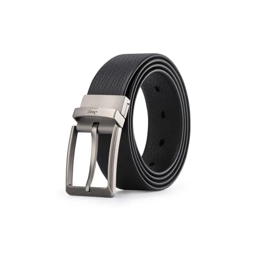 JEEP SPIRIT Genuine Leather Pin Buckle-Authentic Casual Leather Leather Belts Men's