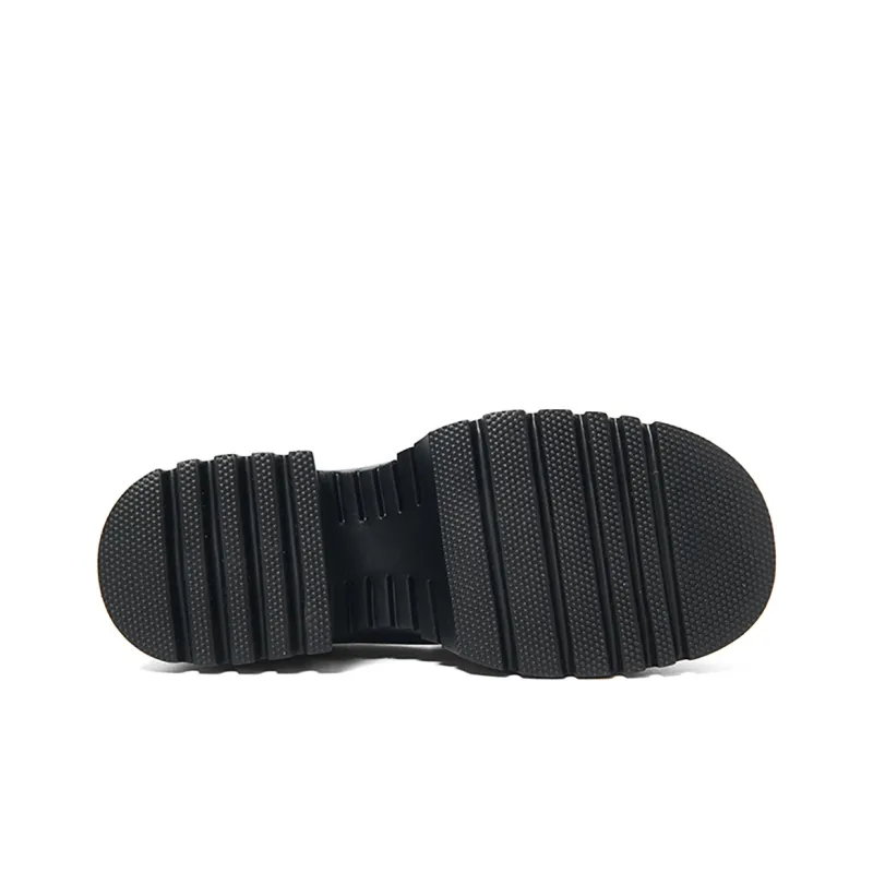 PT'SON Loafers 6.2cm Women's Black-3