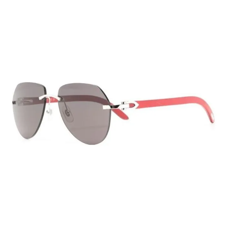 Cartier Tinted Pilot frame Sunglasses-1