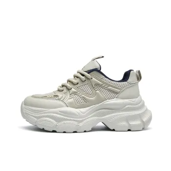 La Chapelle Height Increasing Lightweight Low Top Chunky Sneakers Women's