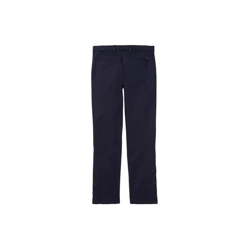 Tommy Hilfiger FW23 Stretch Chino Pant Bottoms Casual Pants Men's Marine Blue-1