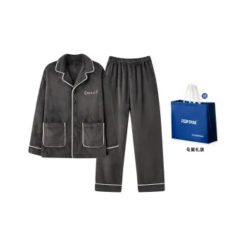 Floating light islands Men Pajama Sets