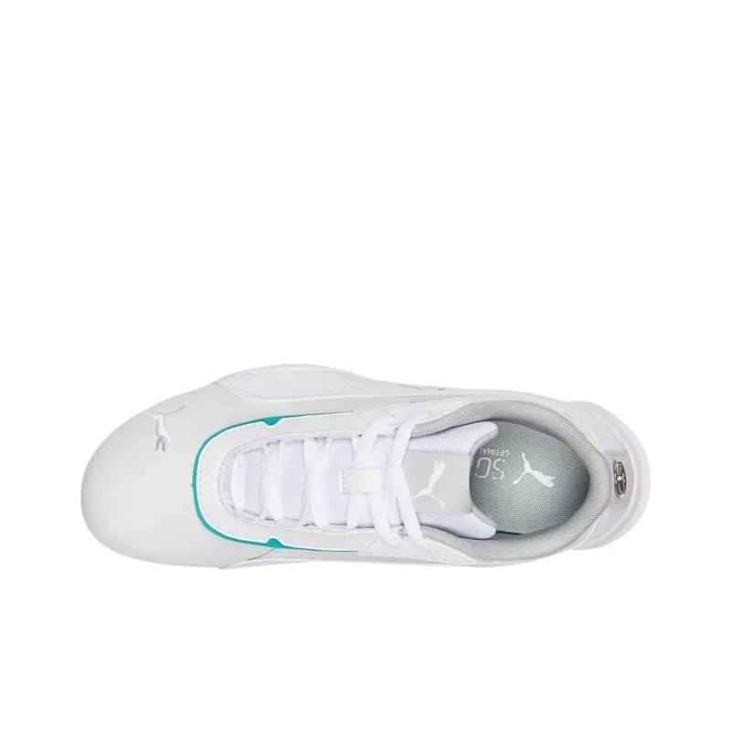 PUMA Mercedes F1 Mapf1 R Cat Machina Slip Resistant, Abrasion Resistant, Breathable Low Top Casual Shoes Men's White-2