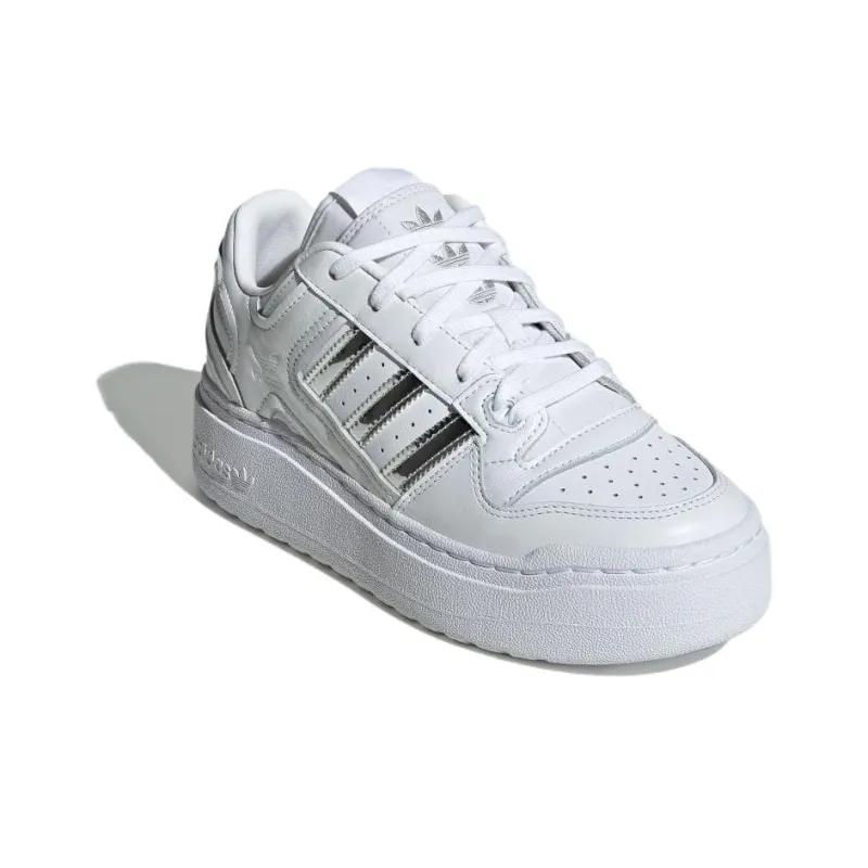 Adidas Originals FORUM Slip Resistant Cushioning Low Top Skateboard Shoes Unisex White-2