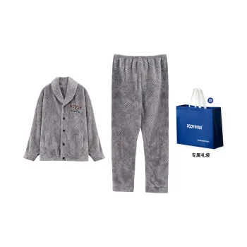 Floating light islands Men Pajama Sets