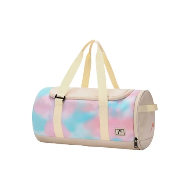 HEAD Polyester Gym Bag Luggage Bag Handbag Travel Bag Unisex Black Pink Blue Tie Dye Army Green-4