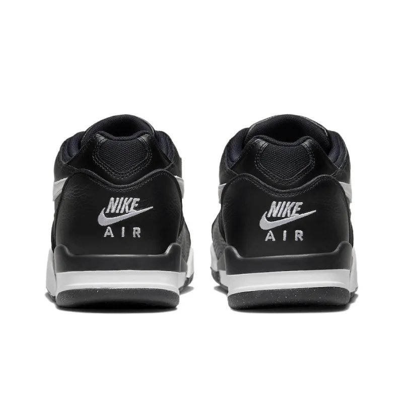 Stussy X Nike Air Flight 89 Black White-4