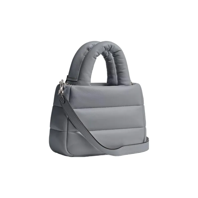 COACH Pillow Nappa Leather Special Bag Tote Bag Shopping Bag Shoulder Bag Crossbody Bag Handbag Mini Women's Gray Blue-1