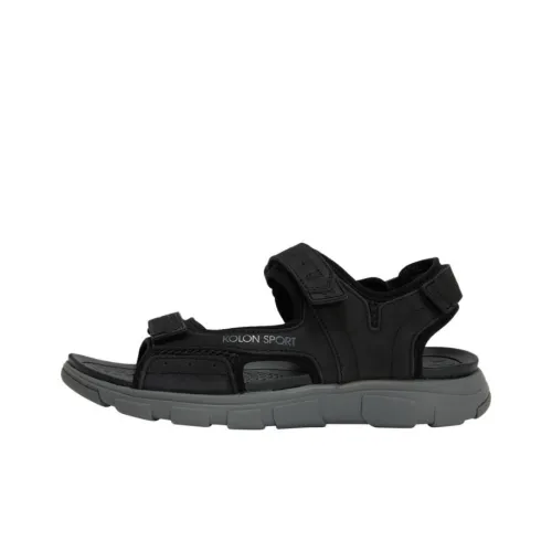 KOLON SPORT LIFE STYLE Beach Sandals Men Black