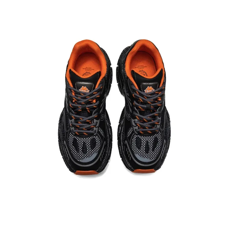 Kappa Low Top Chunky Sneakers Men's Black-3