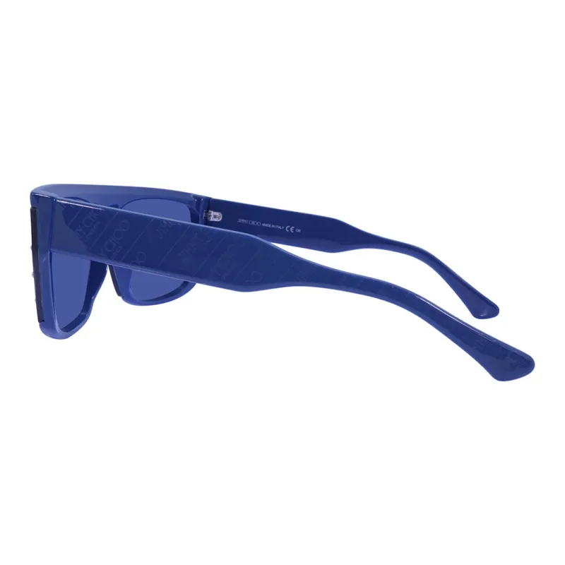 Jimmy Choo Plastic Aviator Sunglasses Unisex Blue-2