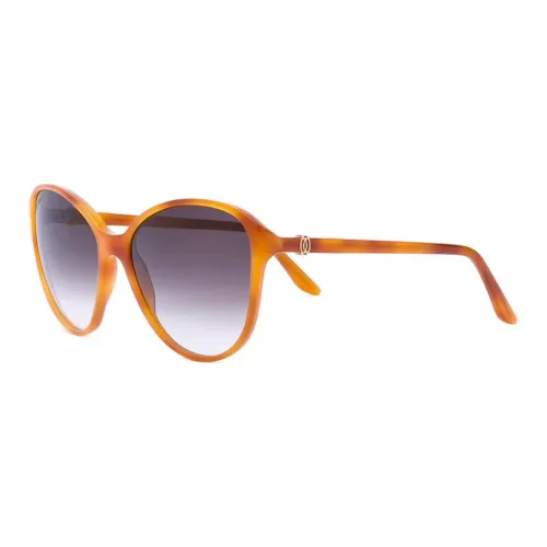 Cartier Eyewear Double C Décor Butterfly-frame Sunglasses