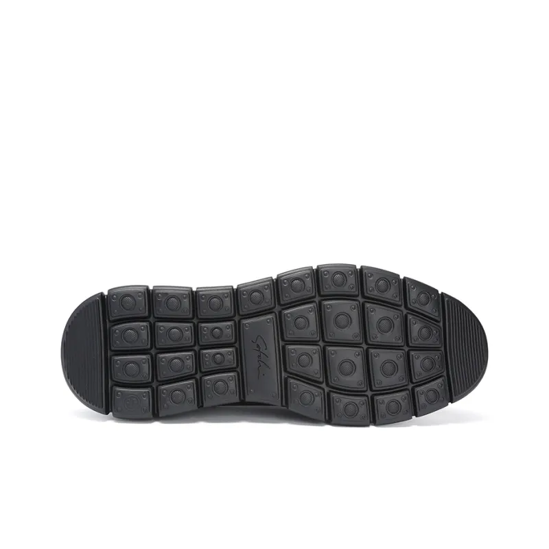Satchi Casual Leather Shoes Men's Black 4.5cm-5