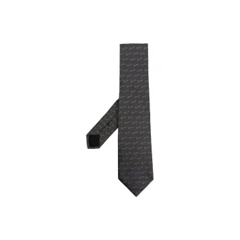 Givenchy Jacquard-logo Silk Tie