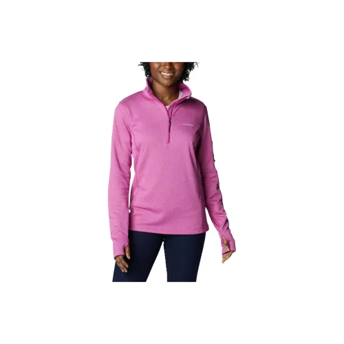 Columbia Park View Sweatshirts Women's Pink Purple