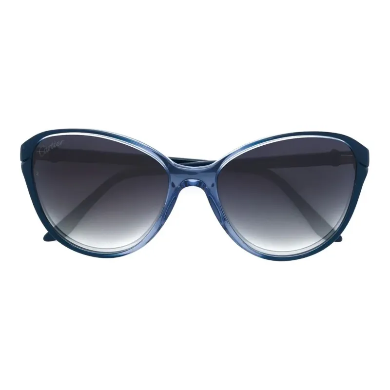 CARTIER Eyewear Double C Décor Butterfly-frame Sunglasses-1