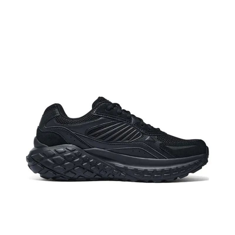 Skechers Monster EVO Cushioned Wear Resistant Warm Low Top Casual Shoes Men's Black-1