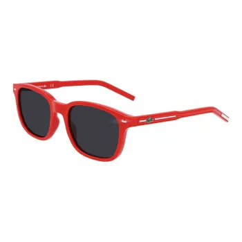 LACOSTE Injection Molded Square Sunglasses Kids' Red