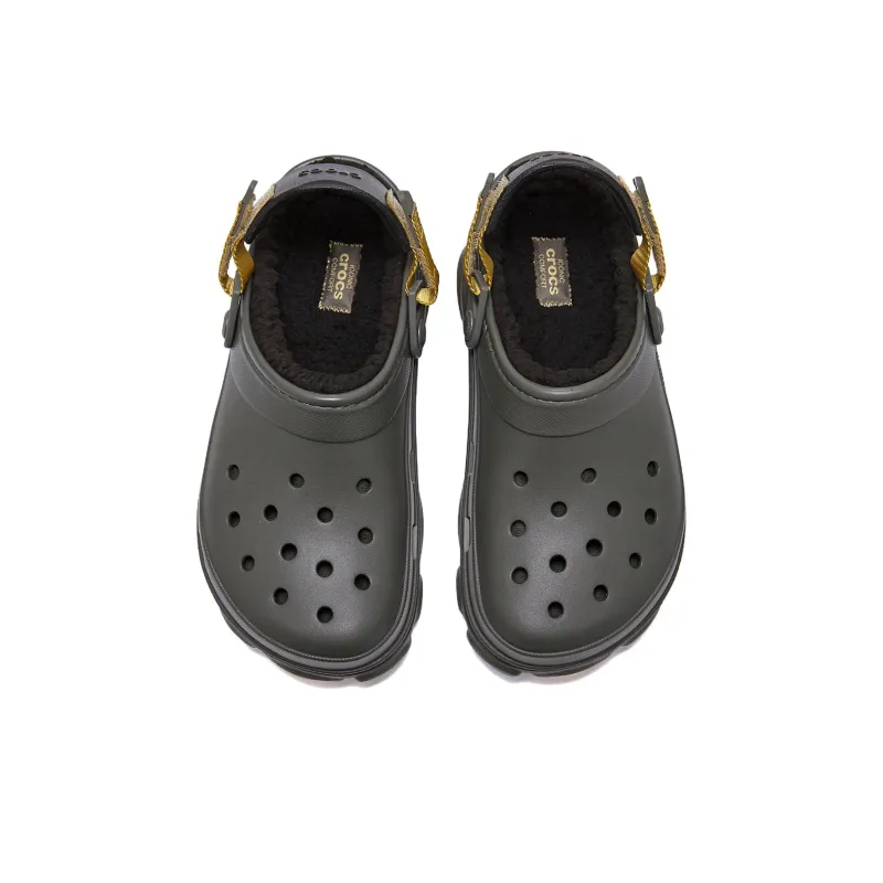 Crocs All Terrian Lined Clogs 'Dusty Olive'-4