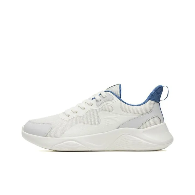 Anta Wear resistant And Lightweight Low Top Shoes Men's White-0