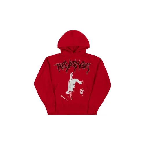 Revenge Sweatshirts Unisex Red