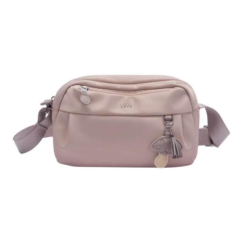 LEFF Fabric Handbag, Shoulder Bag, Crossbody Bag Women's Black-10