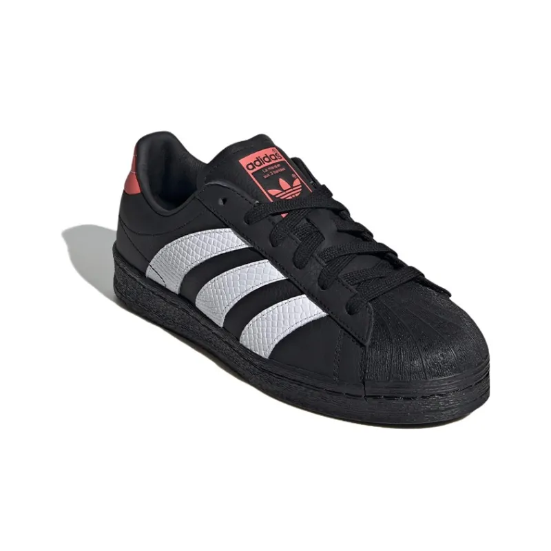 Adidas Superstar 82 'Black White Scarlet' Women's-2