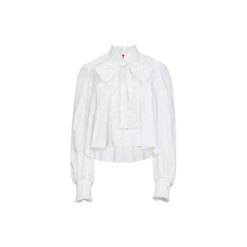 Le Fame Shirts Women's White