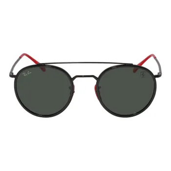 RayBan Oval Sunglasses Unisex Black
