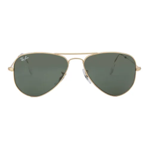 RayBan Metal Aviator Sunglasses Unisex Gold
