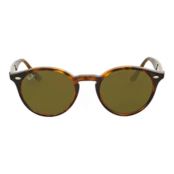 RayBan Acetate Round Sunglasses Unisex Tortoiseshell
