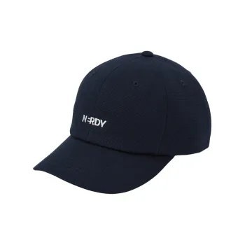 NERDY Cotton Polyester Baseball Caps Unisex Dark Blue
