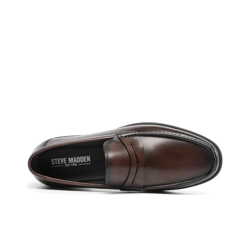 STEVE MADDEN Loafers Men Black/Brown-7