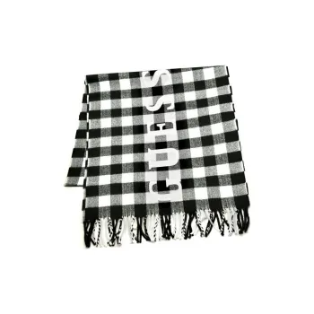 GUESS Knit Scarves Unisex Black White