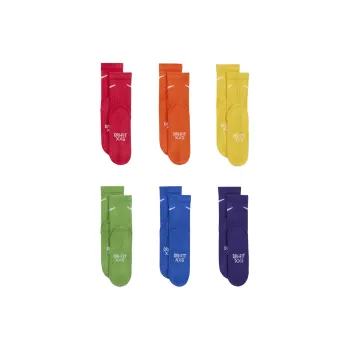 Nike Kids' Apparel Crew Socks 6 Pairs Knee-High Socks Kids' 6 Pack