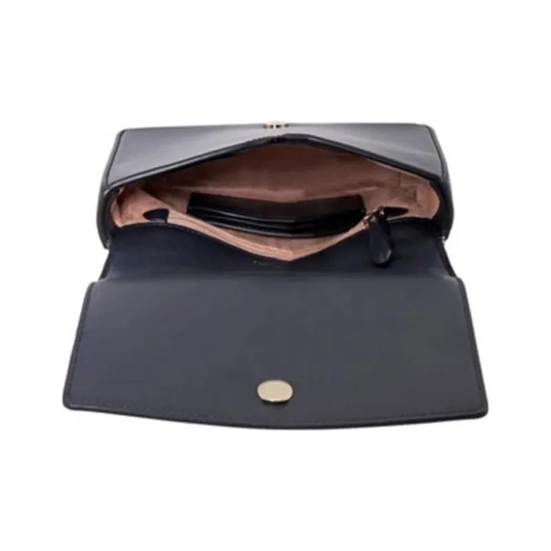 Kate Spade Amelia Leather Small Square Bag Chain Crossbody Bag Shoulder Bag Small Size Women's Dark Red & Black & Pink-4