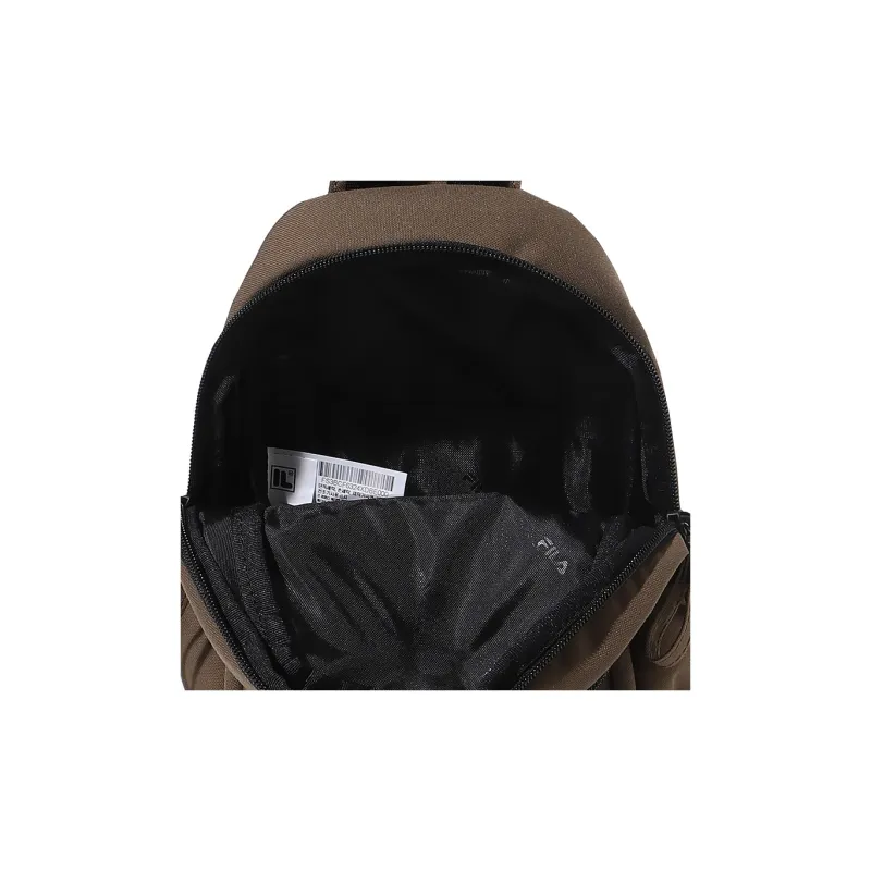 FILA Nylon Shoulder Bag, Sling Bag Regular Unisex Brown-4