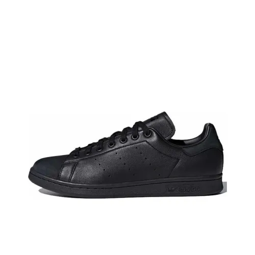 Adidas Stan Smith Triple Core Black Suede Toe