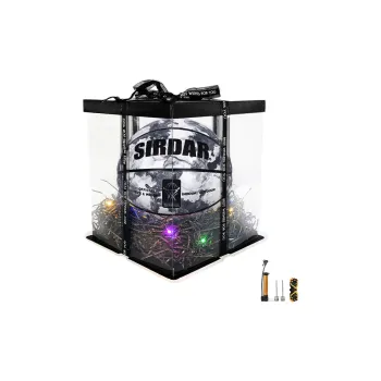 SIRDAR Splash Ink Series PU Standard Size 7 Boyfriend, Box, Gray White Basketball Training Unisex