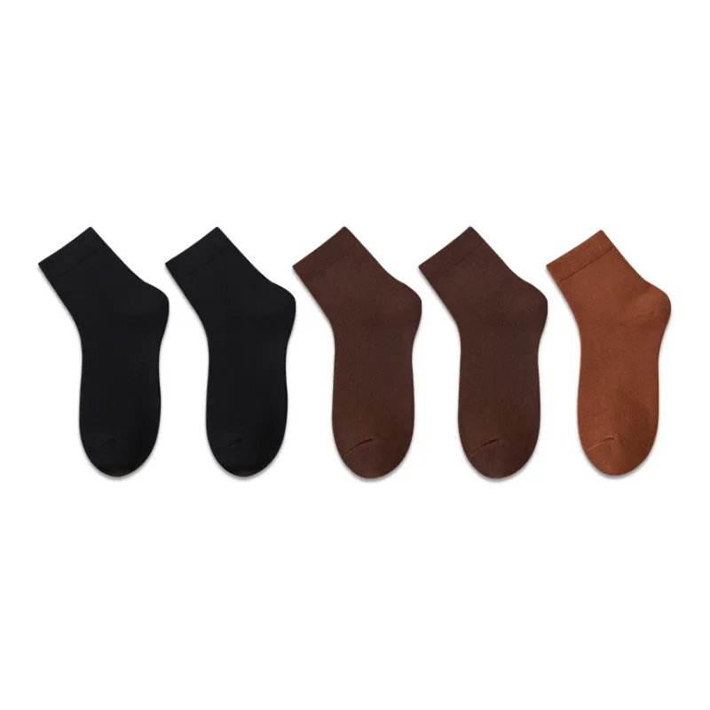 MIIOW Mid Calf Socks Women's 5 Pack-10