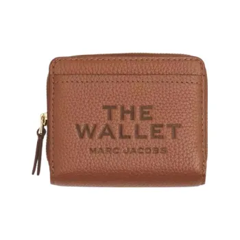 MARC JACOBS Logo Printed Zipped Mini Compact Wallet