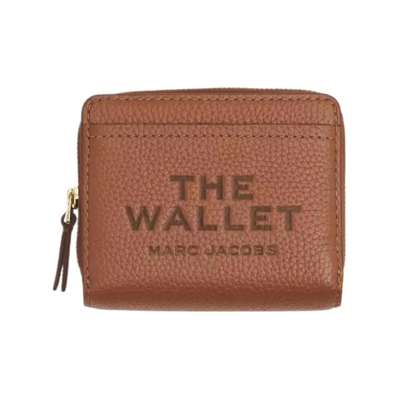 MARC JACOBS Logo Printed Zipped Mini Compact Wallet-0